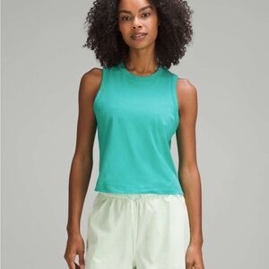 lululemon athletica Sleeveless Crewneck Tank Top - Teal